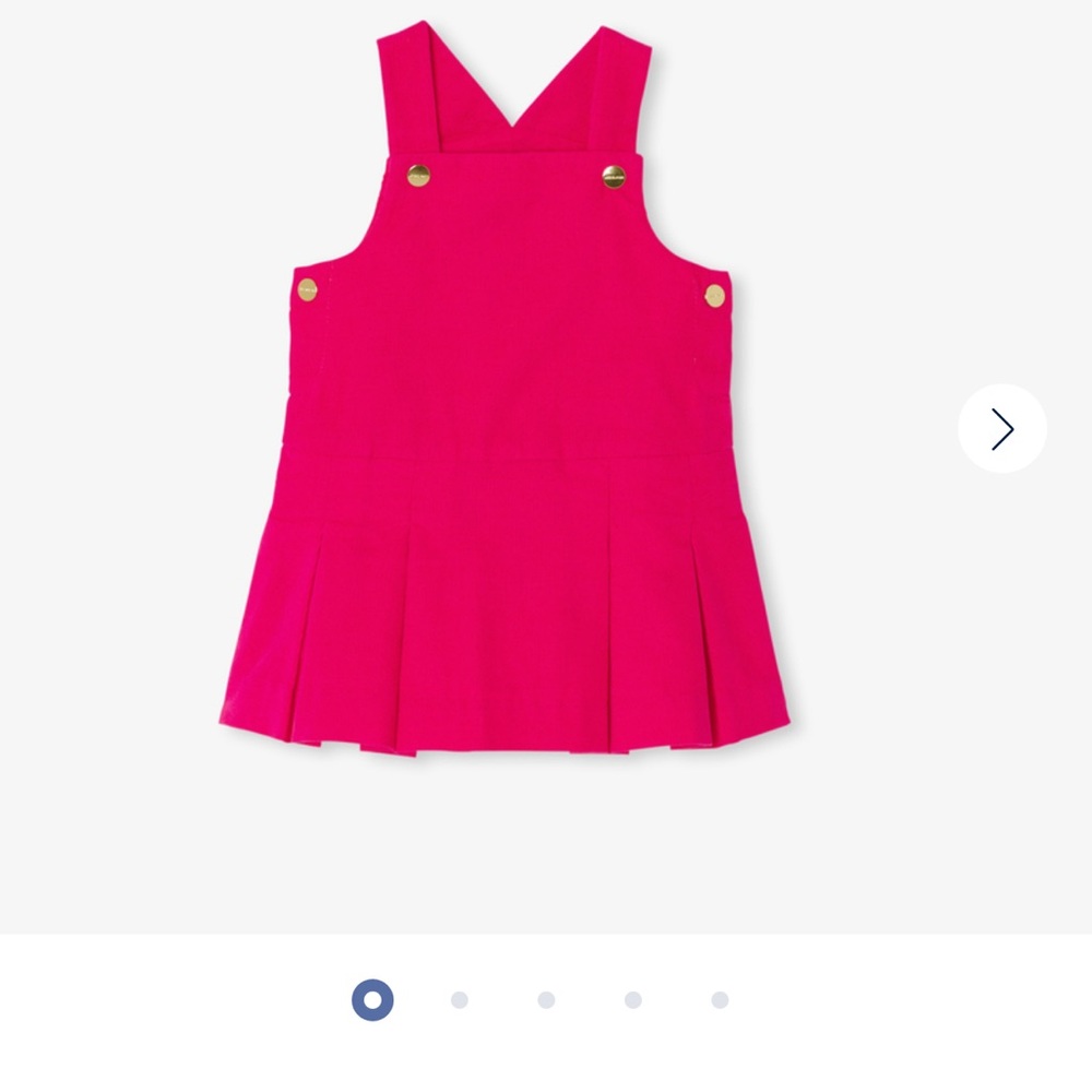 Jacadi Fuchsia Pinafore Dress